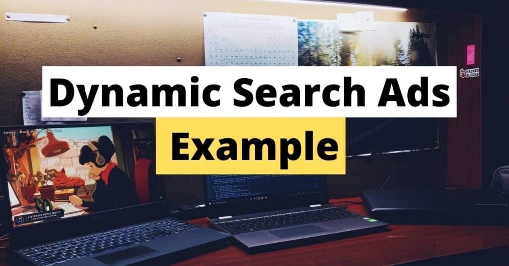 Dynamic Search Ads Example