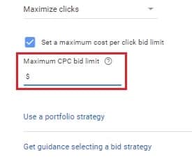 maximize clicks vs target impression share