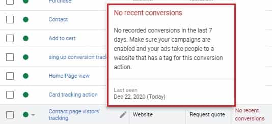 recently-created-conversion-tracking-action-status-in-google-ads