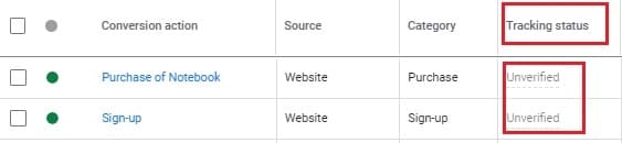 tracking-status-of-two-conversion-actions