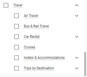 travel-segment-in-google-advertising